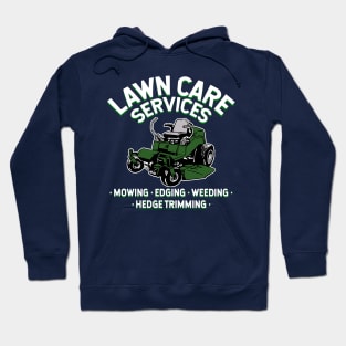 lawn care services zero turn mower Hoodie